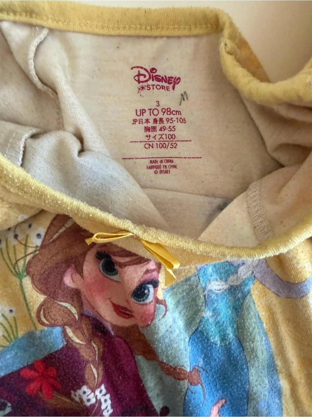 Girls Lot 3T Pajamas-Carter's Ice Cream Set & Butterfly Gown, Frozen Nightgown